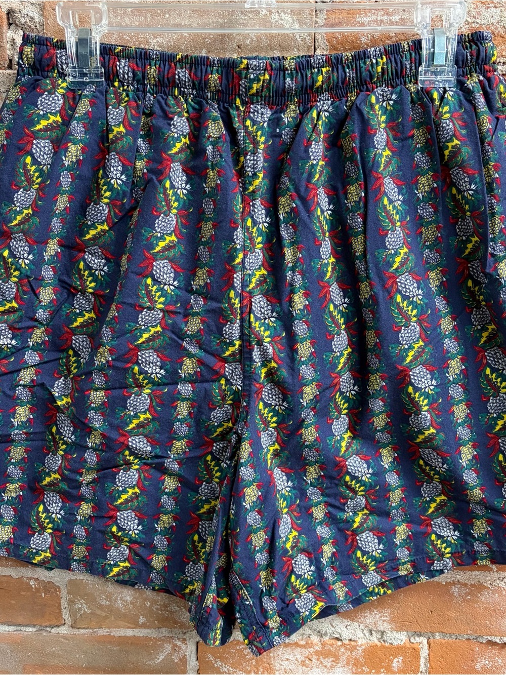 R&Y Sport Pineapple Print Swim Trunks Board Shorts Poolwear Beachwear Men’s M